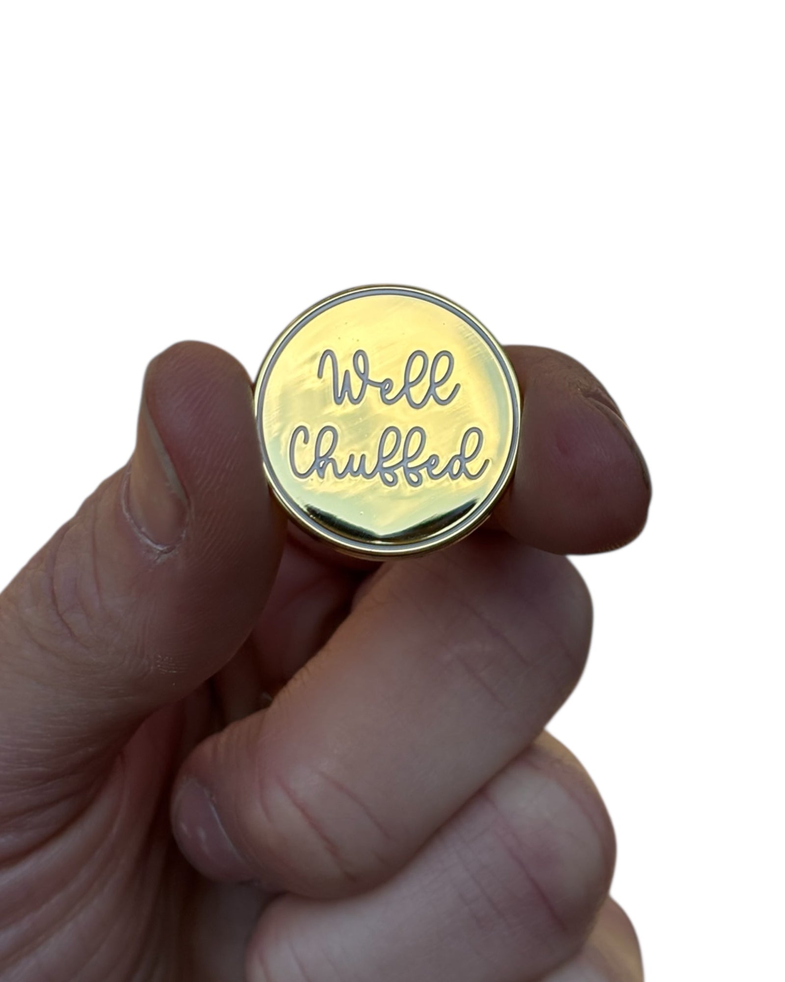 Well Chuffed Yorkshire Pin Badge