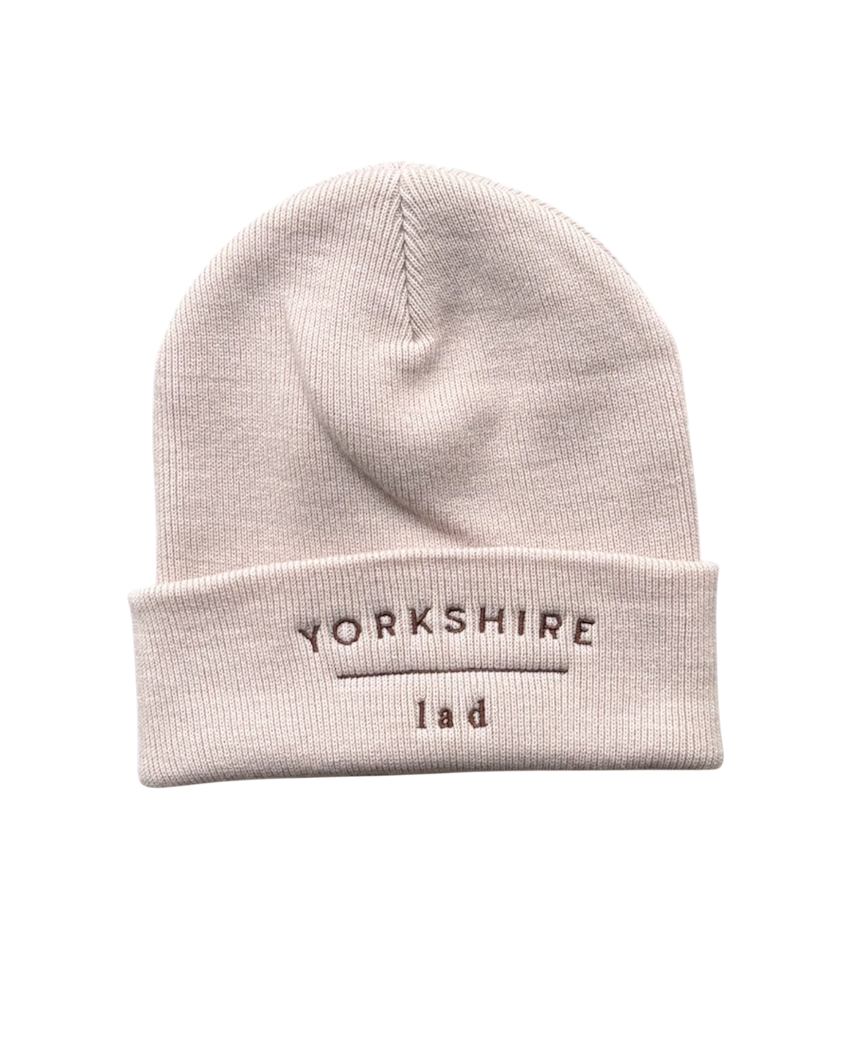 Yorkshire Lad Embroidered Beanie Hat