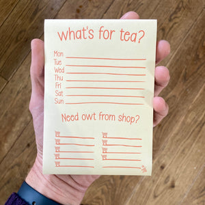 Yorkshire Shopping List Notepad