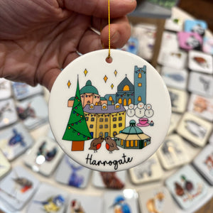 Ceramic Harrogate Christmas Decoration