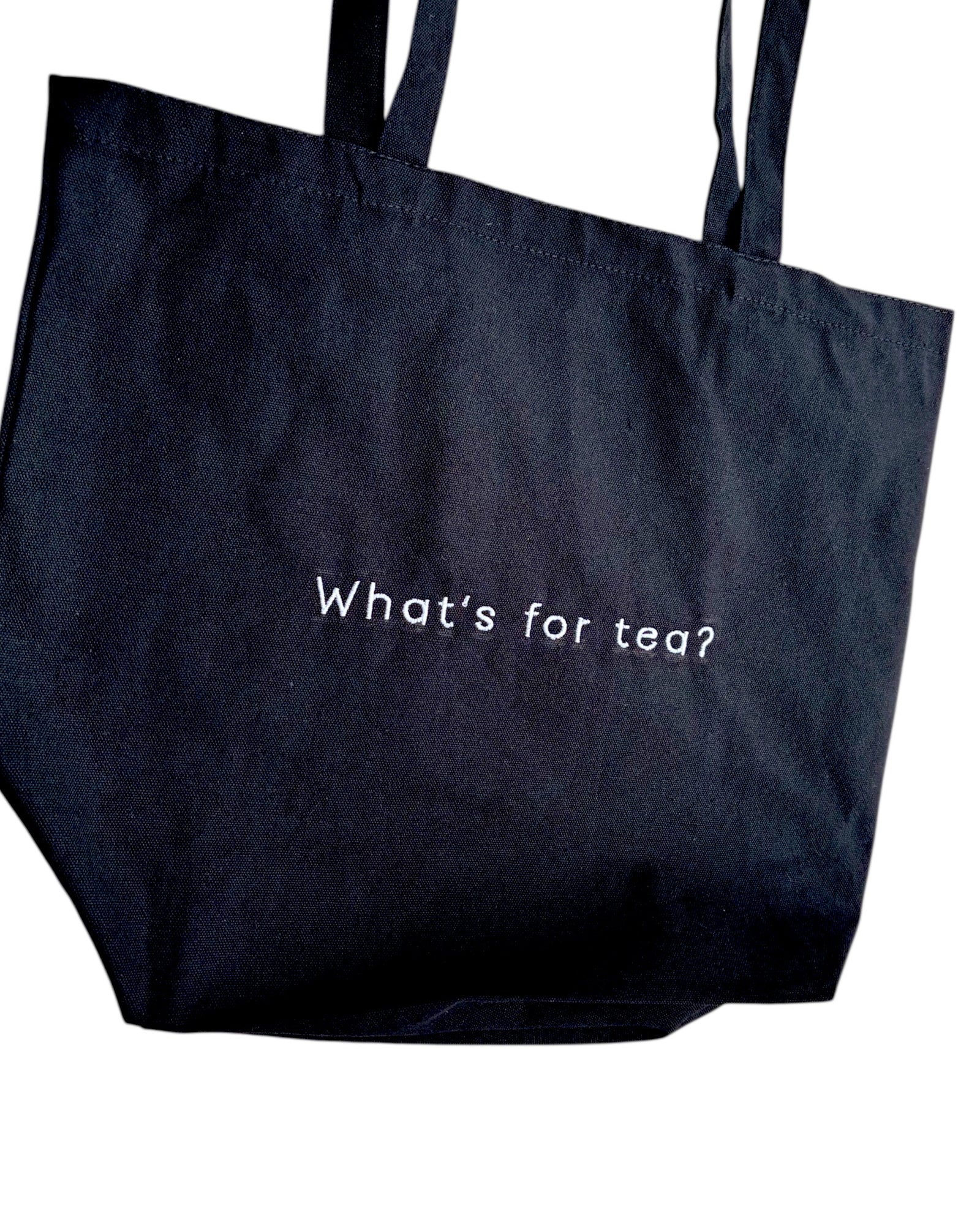 Yorkshire What’s For Tea Embroidered Tote Bag