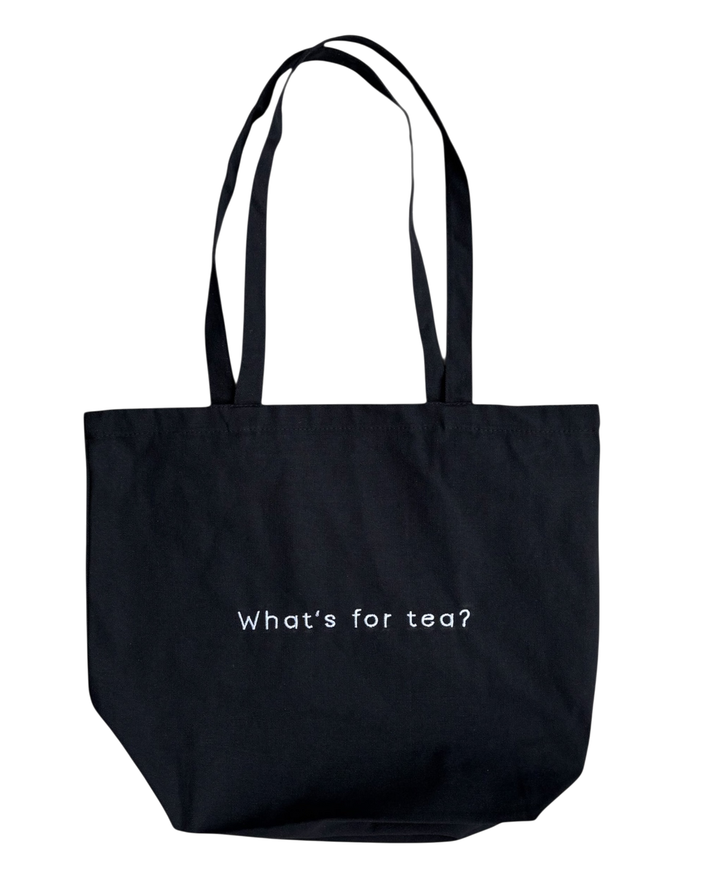 Yorkshire What’s For Tea Embroidered Tote Bag