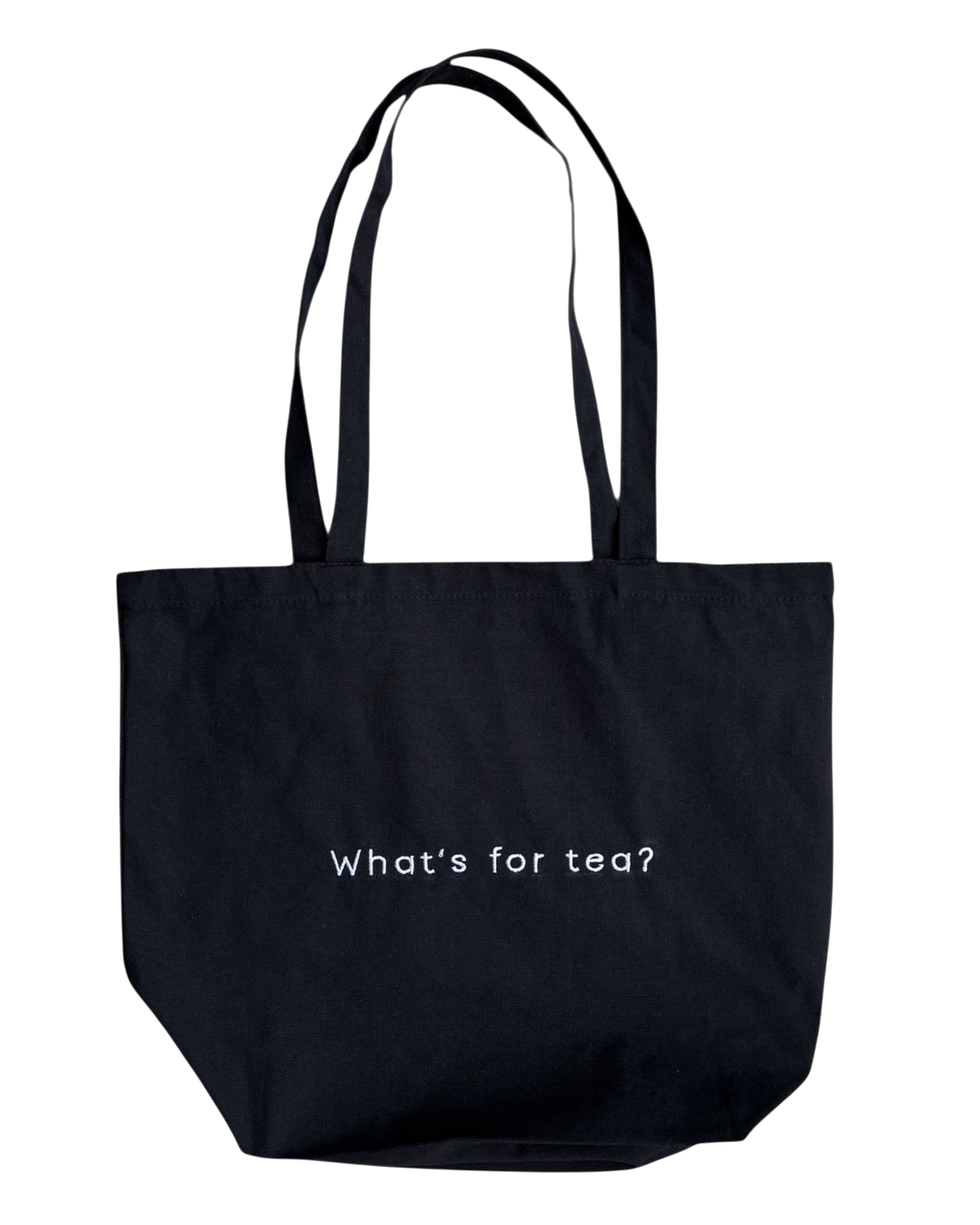 Yorkshire What’s For Tea Embroidered Tote Bag