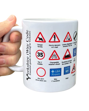 Yorkshire Highway Code Mug