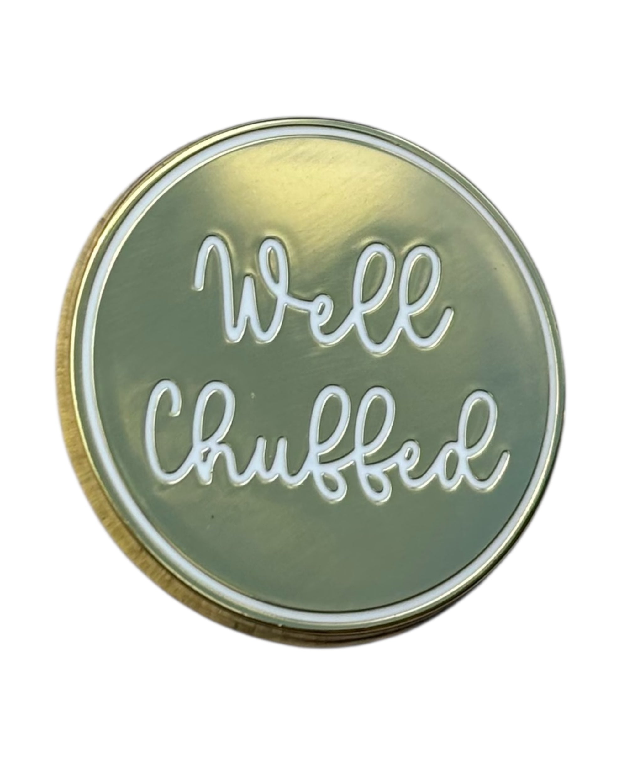 Well Chuffed Yorkshire Pin Badge