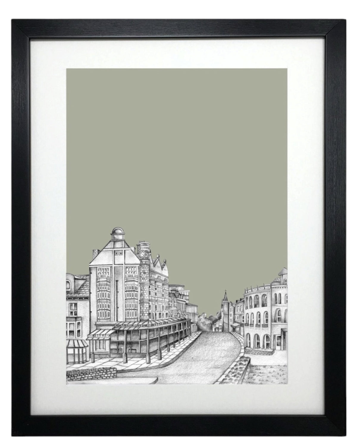 Harrogate Betty’s Sketch Print
