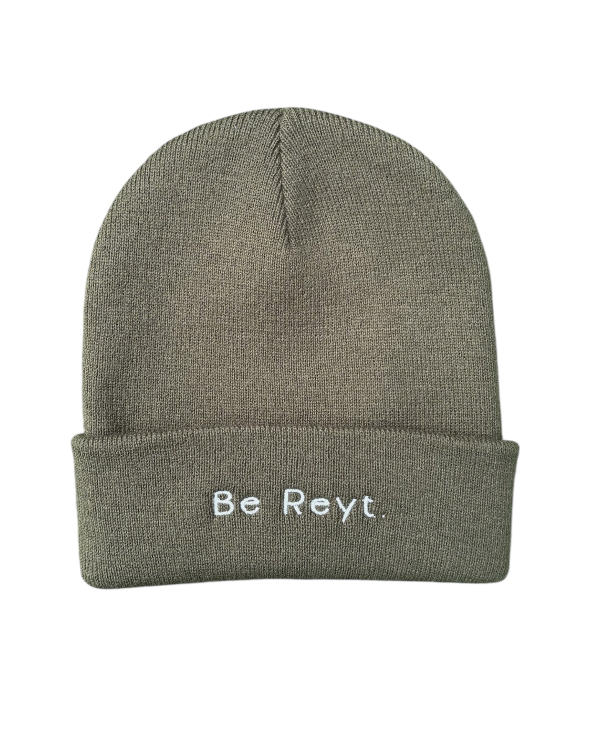 Yorkshire Be Reyt Embroidered Beanie Hat - One Size - 3 Colours