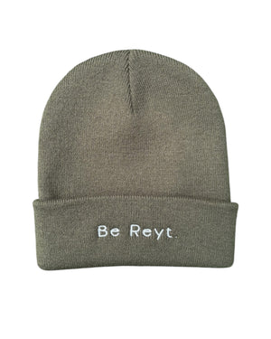 Yorkshire Be Reyt Embroidered Beanie Hat - One Size - 3 Colours