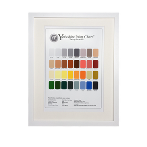 Yorkshire Paint Chart Print