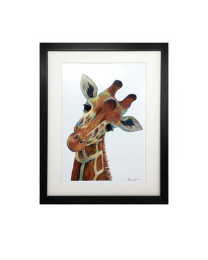 Colourful Giraffe Print