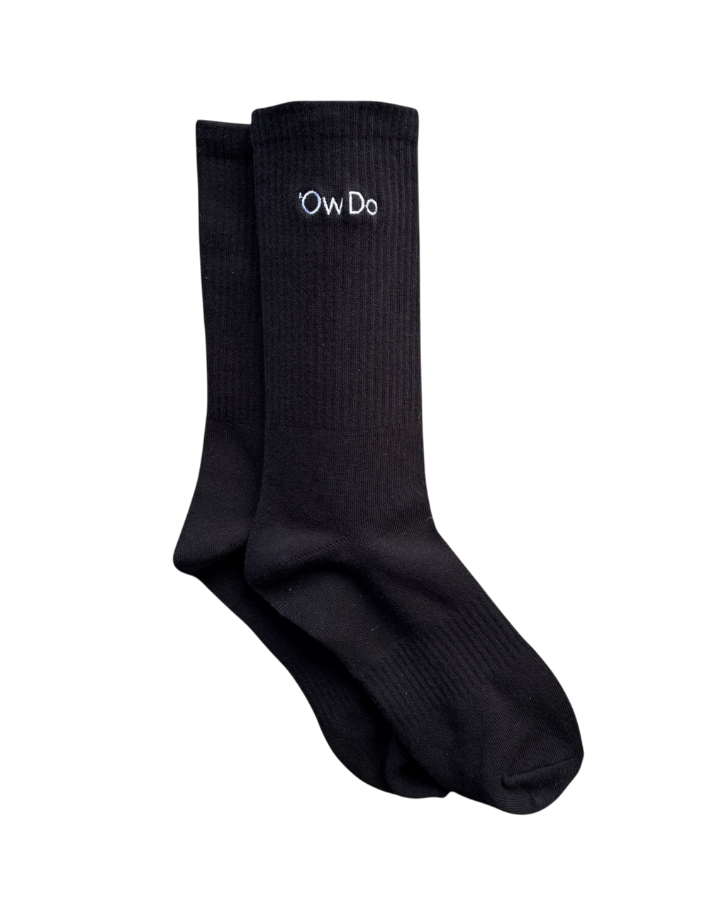 Yorkshire Ow Do Embroidered Crew Socks
