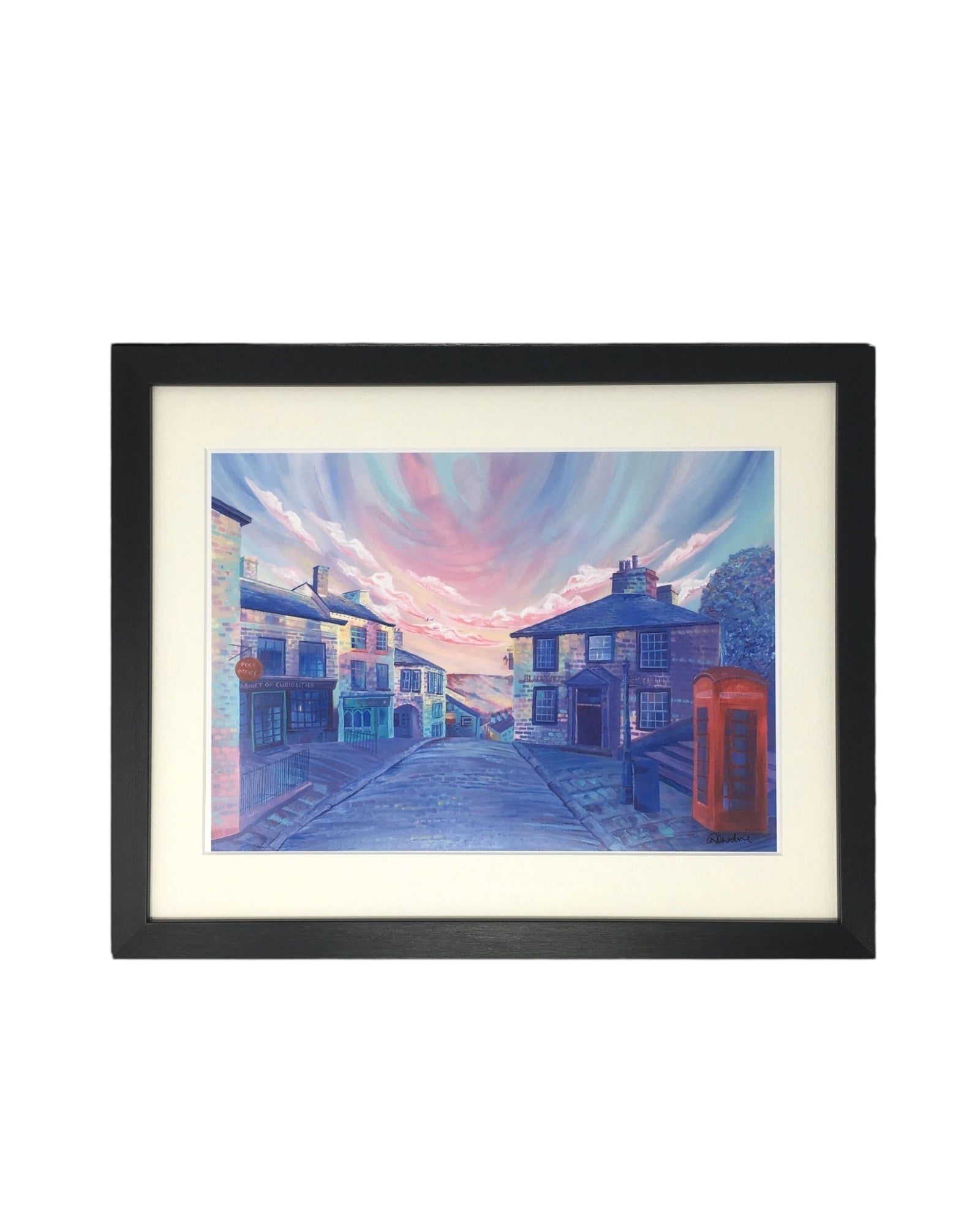 Haworth Brow Main Street Print