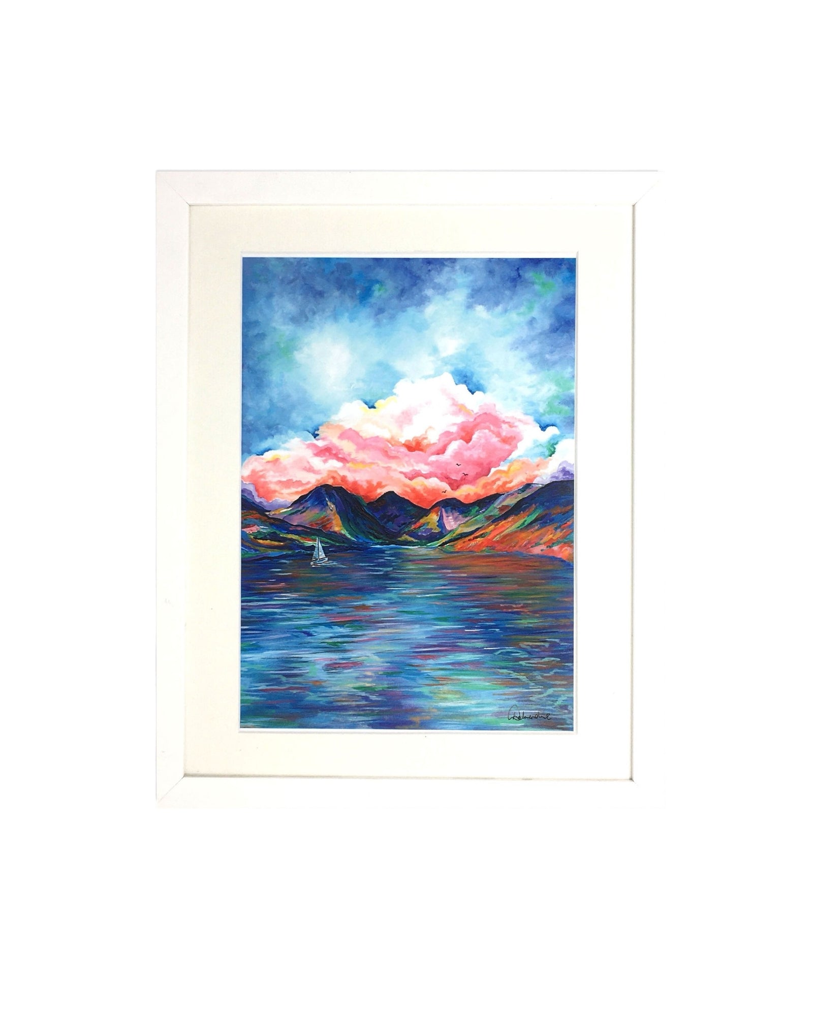 Lake District Wastwater Lake Framed print