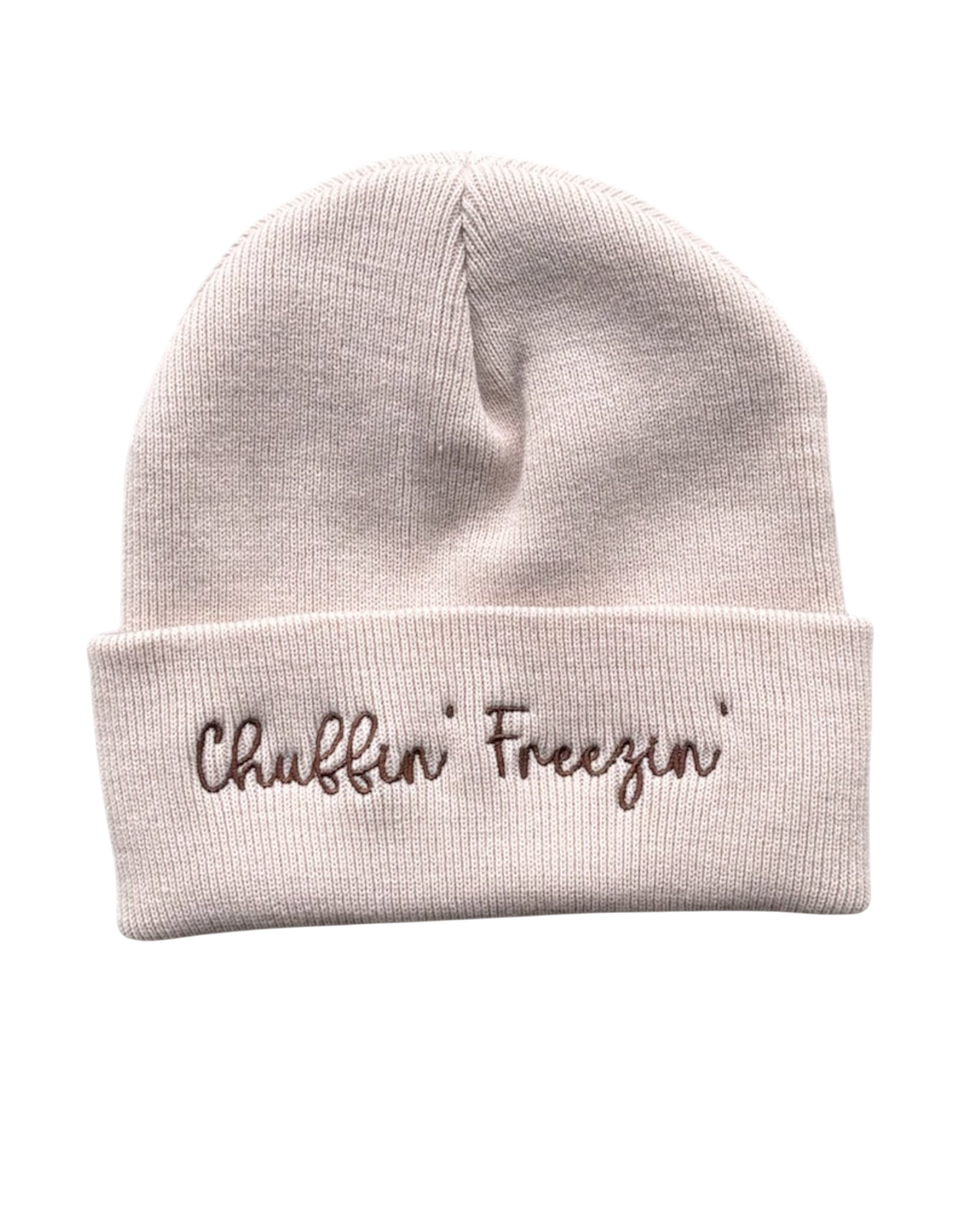 Chuffin' Freezin' Yorkshire Embroidered Beanie