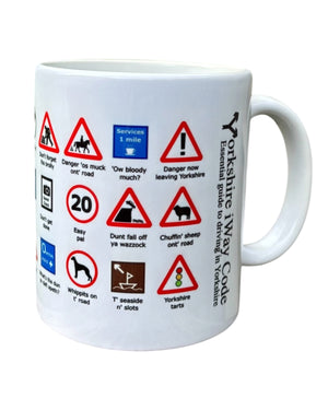 Yorkshire Highway Code Mug