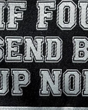 Send Back Up North Yorkshire Iron on / Sew on Patch