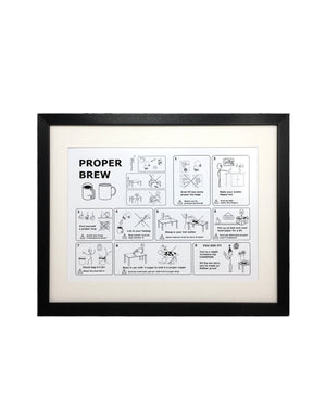 Yorkshire Cup of Tea Print