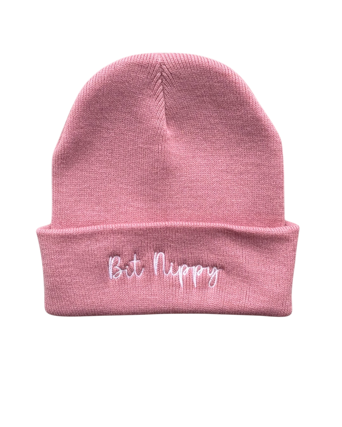 Bit Nippy Embroidered Beanie Hat