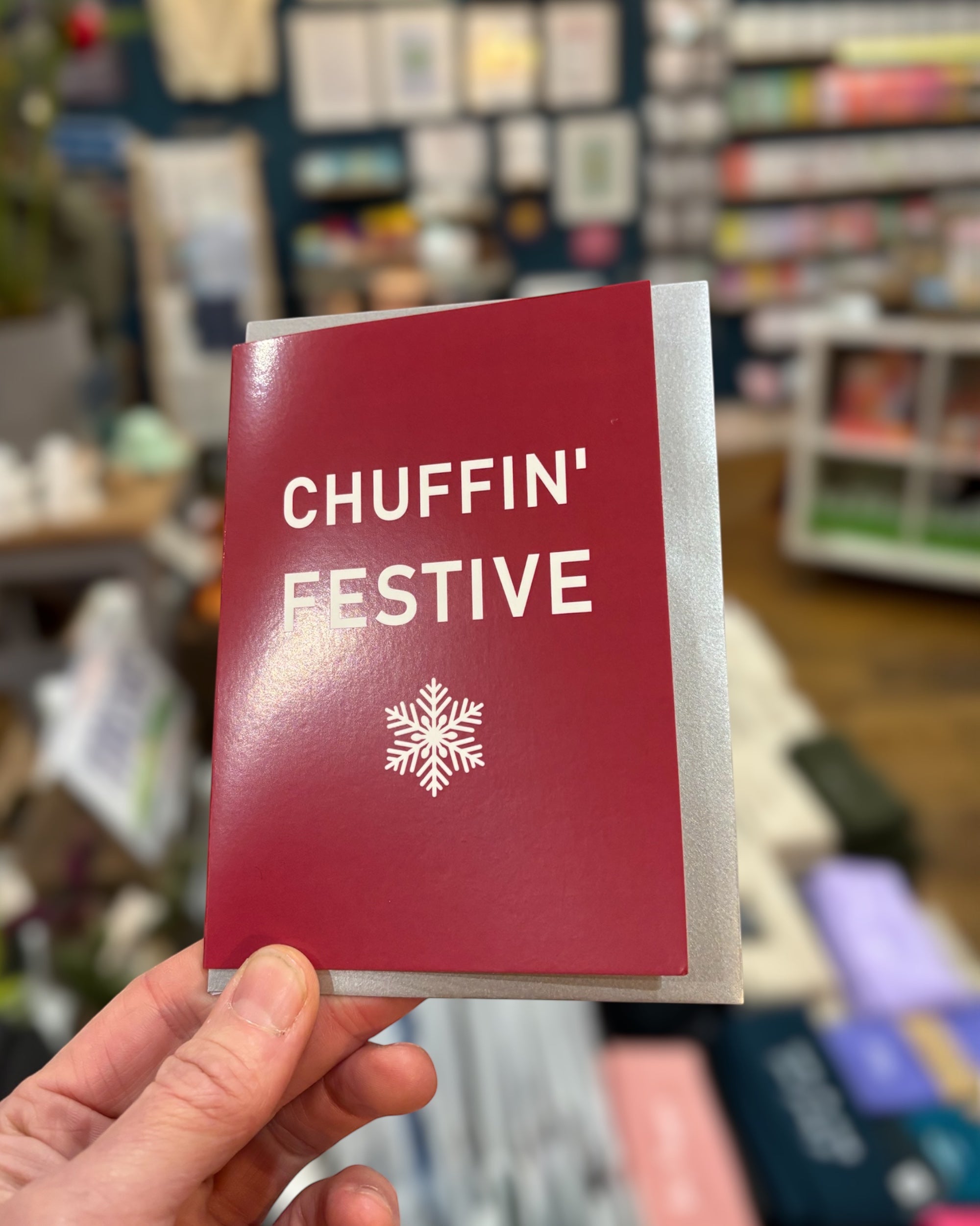 Yorkshire Chuffin Festive Christmas Card
