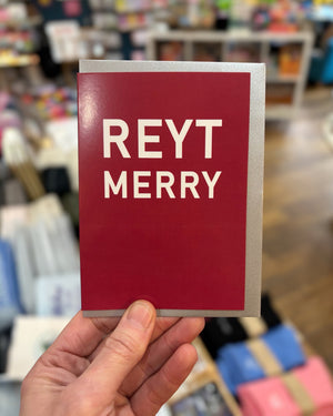 Yorkshire Reyt Merry Christmas Card