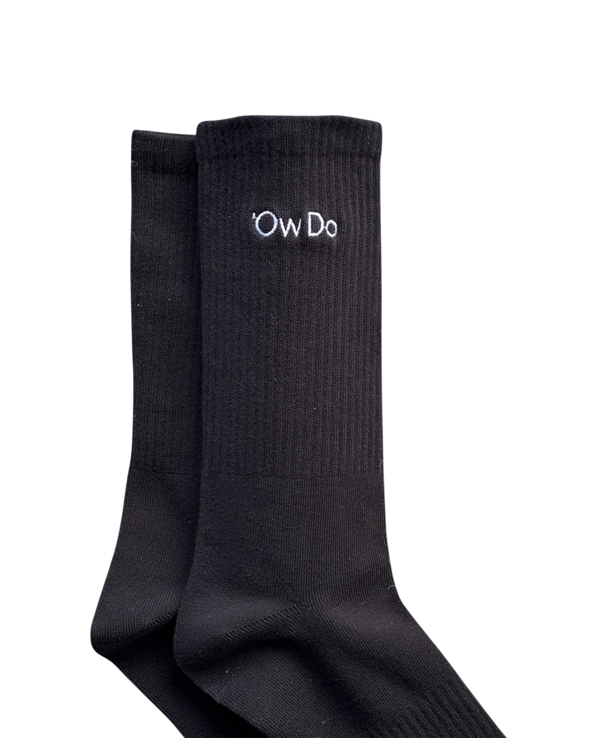 Yorkshire Ow Do Embroidered Crew Socks