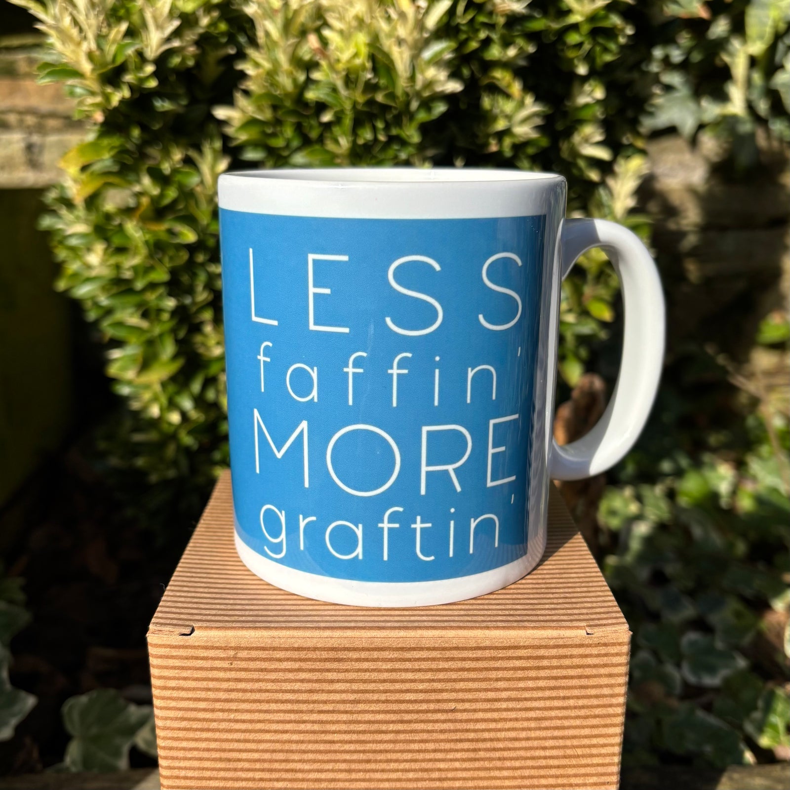 Northerner Yorkshire Less Faffin' Mug