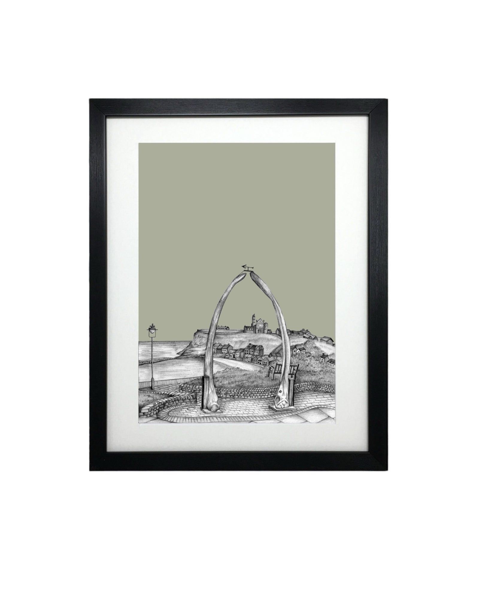 Whitby Sketch Print
