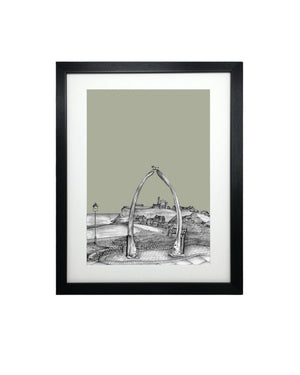 Whitby Sketch Print