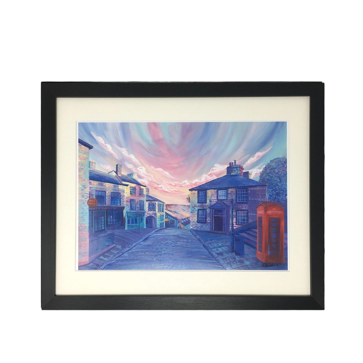 Haworth Brow Main Street Print