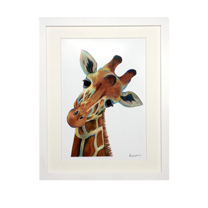 Colourful Giraffe Print