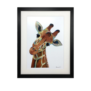 Colourful Giraffe Print