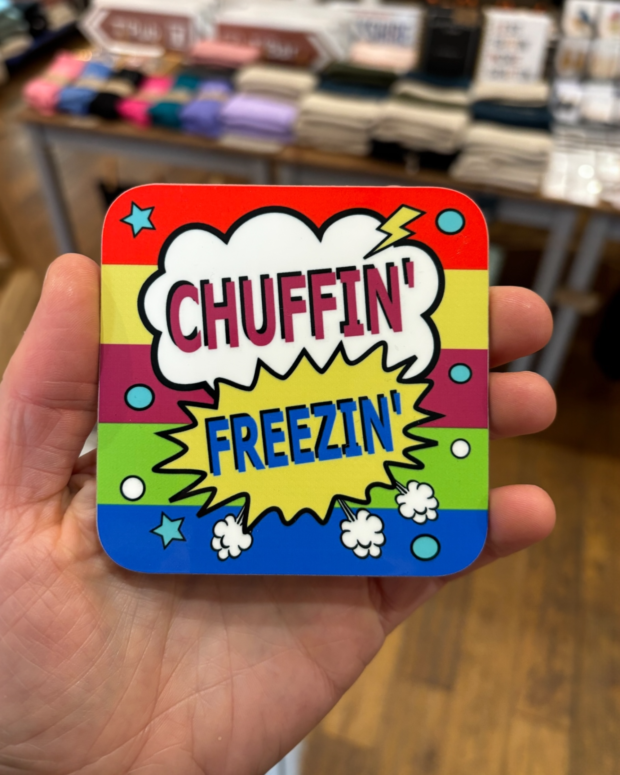 Chuffin Freezin Yorkshire Coaster
