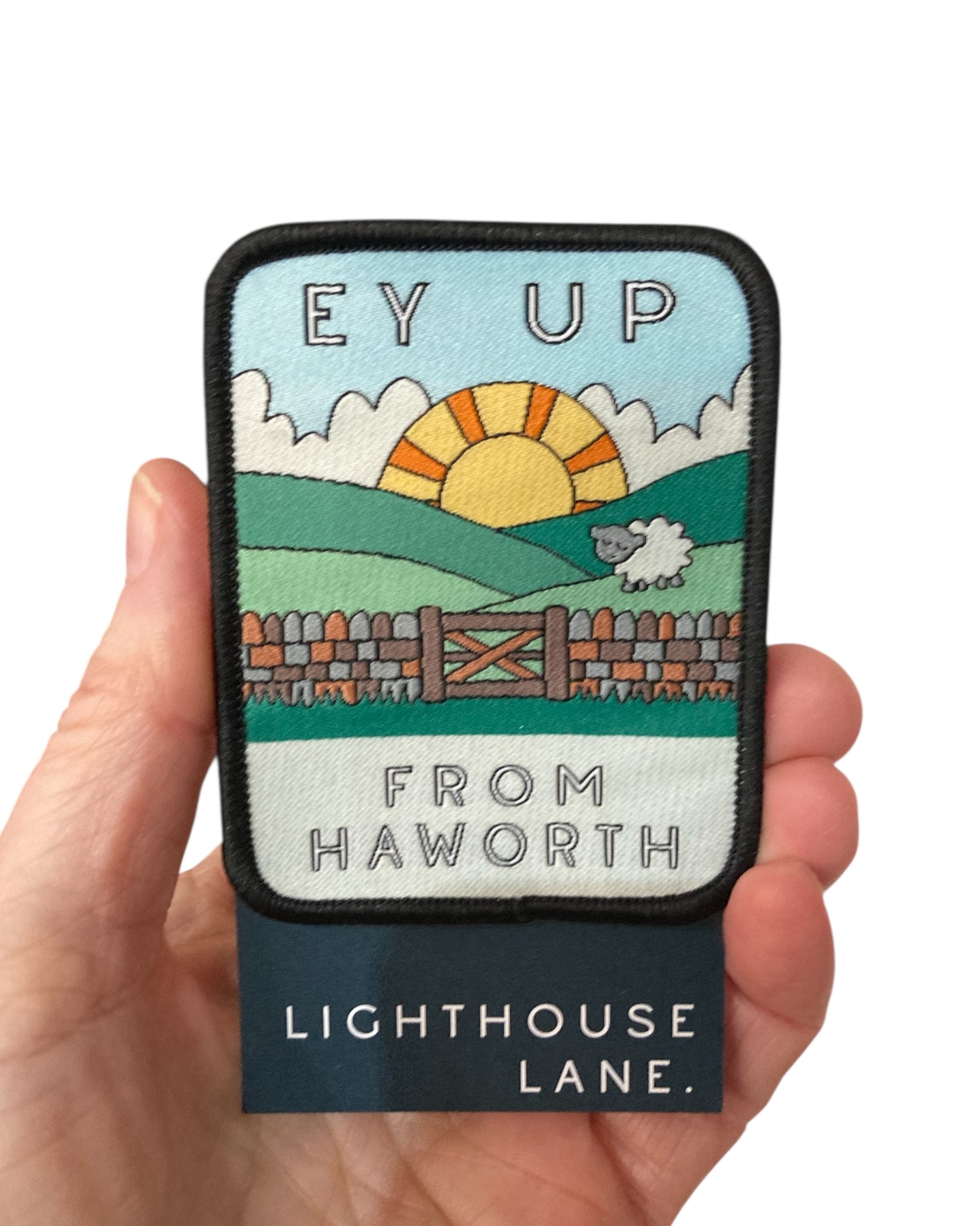 Haworth Iron / Sew on Patch
