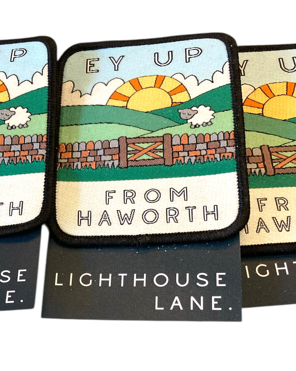 Haworth Iron-On / Sew-On Patch