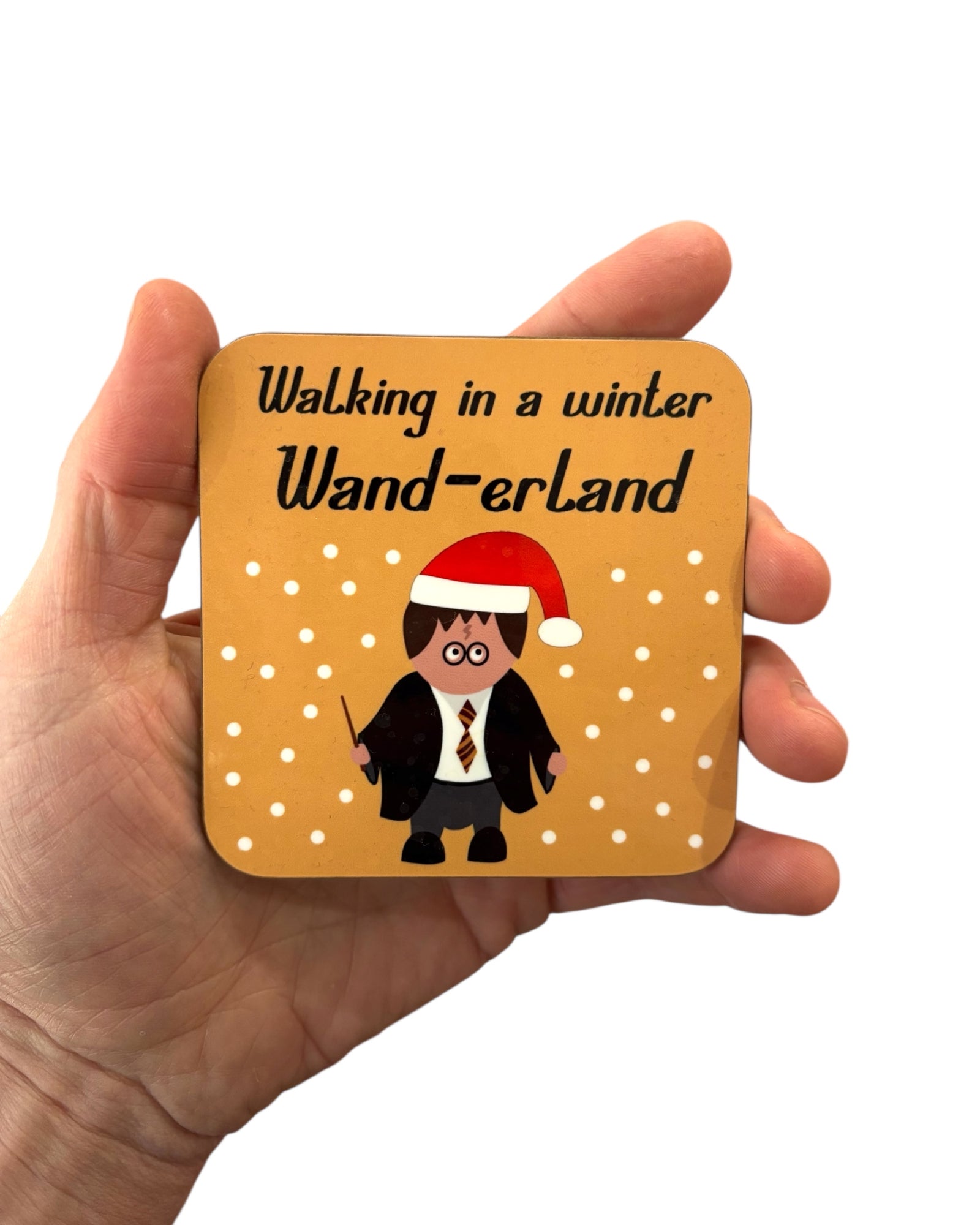 Harry Potter Christmas Coaster