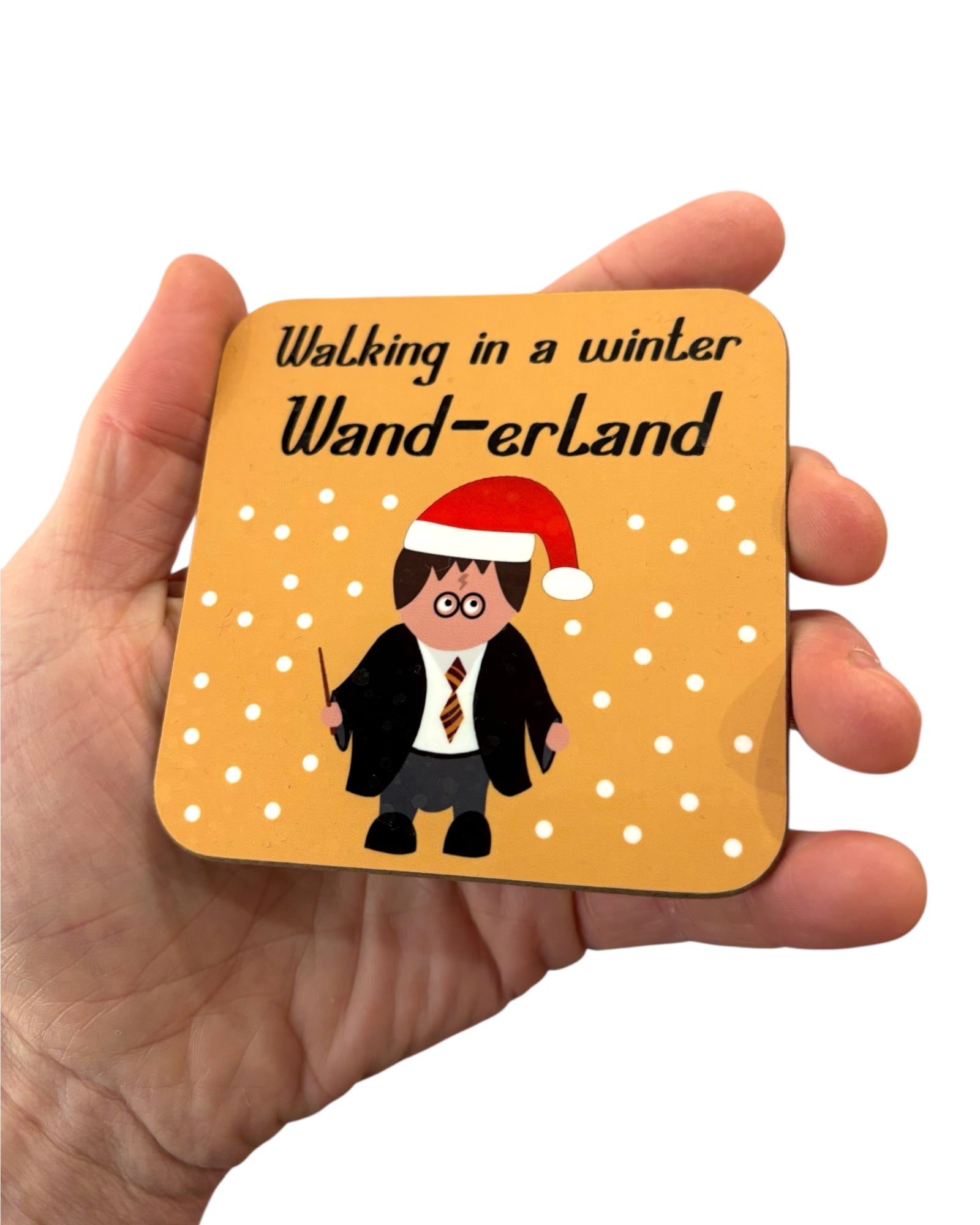 Harry Potter Christmas Coaster