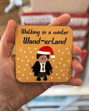 Harry Potter Christmas Coaster
