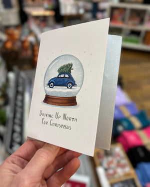 Yorkshire Driving Home Christmas Card