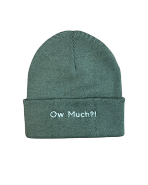 Yorkshire Ow Much Embroidered Beanie Hat - One Size - 3 Colours