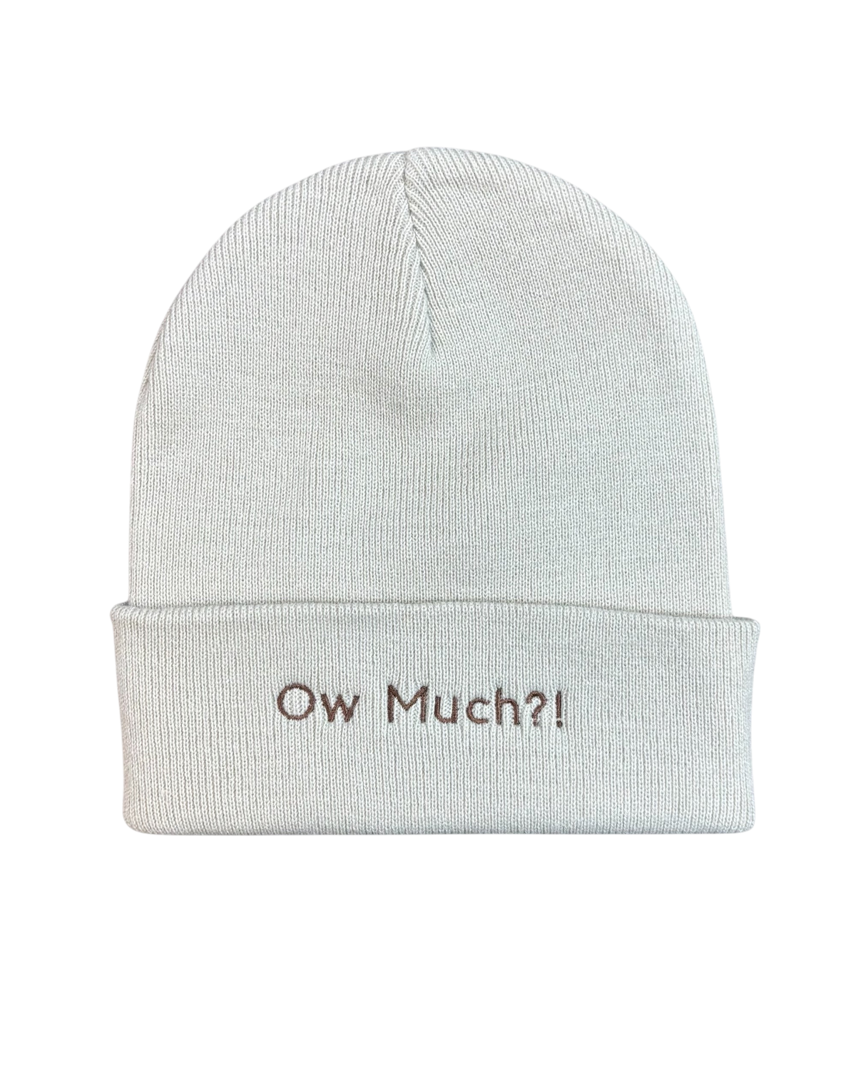 Yorkshire Ow Much Embroidered Beanie Hat