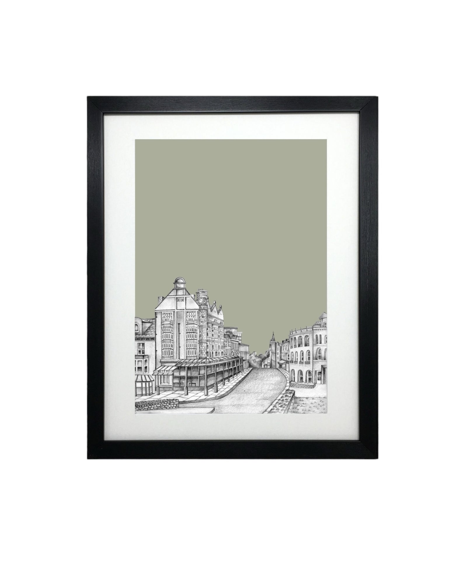 Harrogate Betty’s Sketch Print