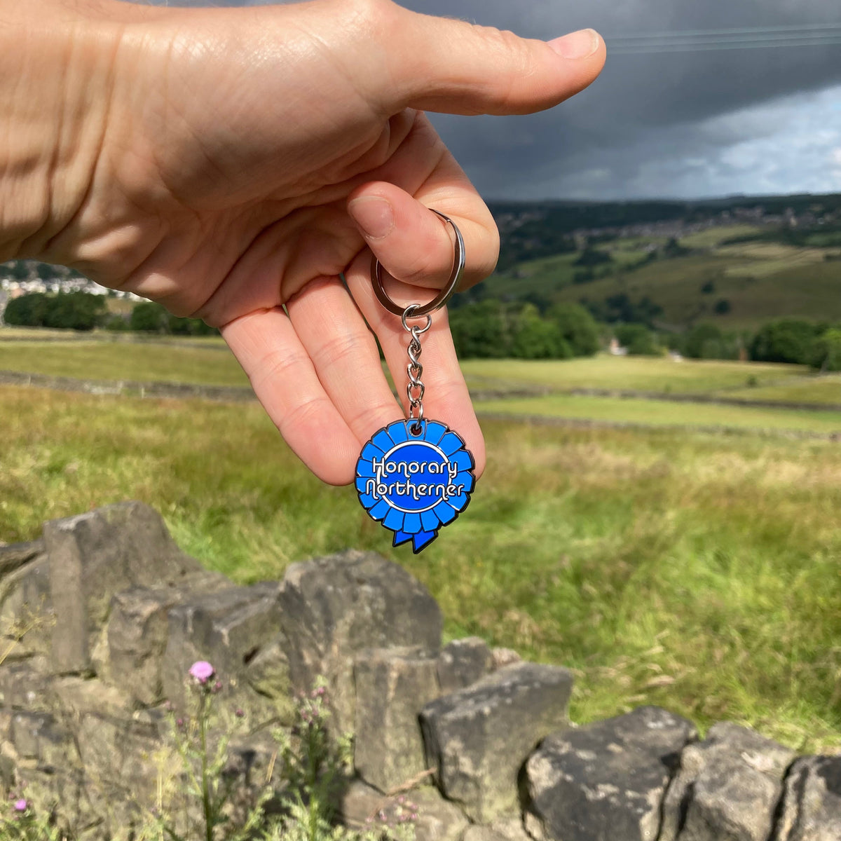 Honorary Northerner Enamel Keyring