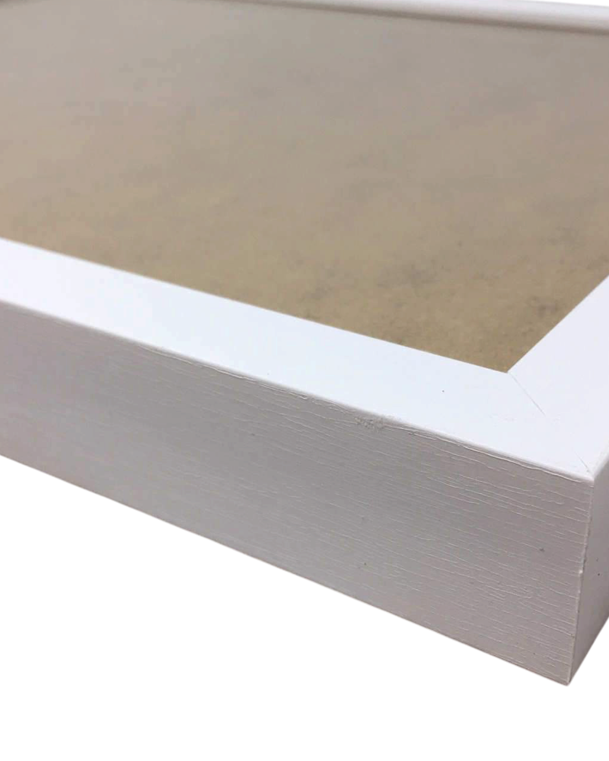 LighthouseLane white textured Polcore frame for Malham Cove print with a deep profile and clean corner finish