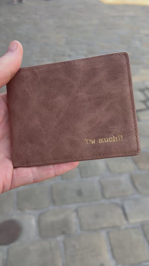 Yorkshire Dialect Ow Much Wallet
