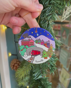 Haworth Yorkshire Christmas Decoration