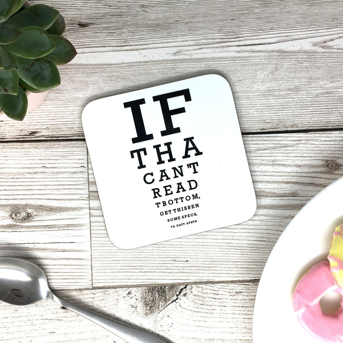Yorkshire Eyetest Optician Mug – Mug & Coaster in Box