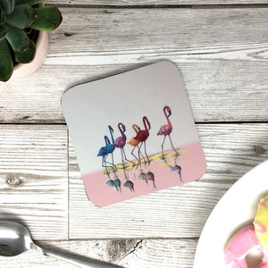 Painted Flamingo Mug