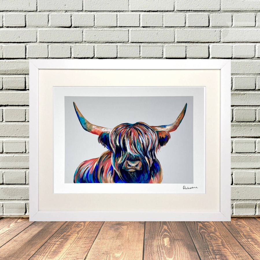 Highland Cow Print 'Alice'