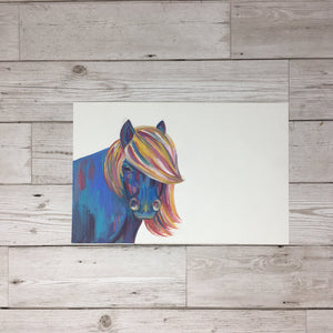 Shetland Pony Painting Original Artwork