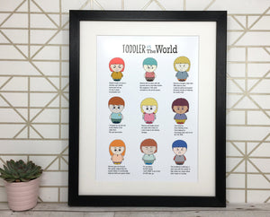 Toddler Vs. The World Print